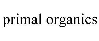 PRIMAL ORGANICS