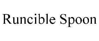 RUNCIBLE SPOON