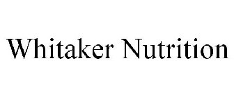 WHITAKER NUTRITION