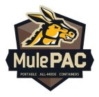 MULEPAC PORTABLE ALL-MODE CONTAINERS