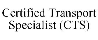 CERTIFIED TRANSPORT SPECIALIST (CTS)