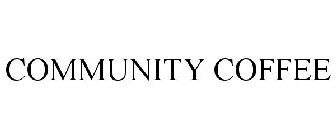 COMMUNITY COFFEE