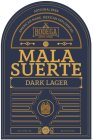 ARTISINAL BEER AMERICAN MADE, MEXICAN INFLUENCED LA BODEGA BREWING COMPANY MALA SUERTE DARK LAGER ALC/VOL 5% 12 FLUID OZ.