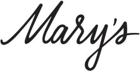 MARY'S