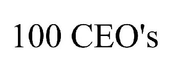 100 CEO'S