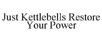 JUST KETTLEBELLS RESTORE YOUR POWER