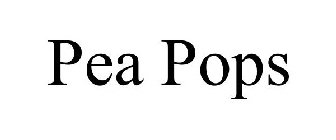 PEA POPS