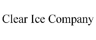 CLEAR ICE COMPANY
