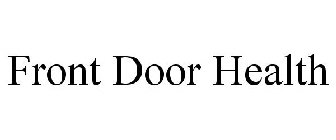 FRONT DOOR HEALTH