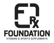 F RX FOUNDATION VITAMINS & SPORTS SUPPLEMENTS