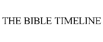 THE BIBLE TIMELINE