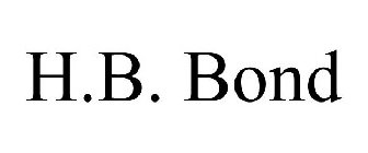 H.B. BOND