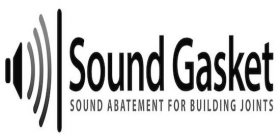 SOUND GASKET SOUND ABATEMENT FOR BUILDING JOINTS
