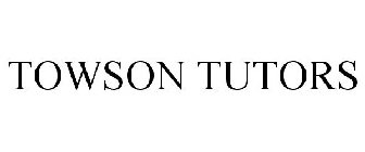 TOWSON TUTORS