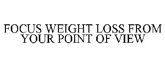 FOCUS - WEIGHT LOSS FROM YOUR POINT OF VIEW
