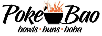 POKÉ BAO BOWLS · BUNS · BOBA