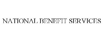 NATIONAL BENEFIT SERVICES