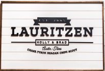 LAURITZENEST EST 2005 HOLLY & BRAD AUSTIN, TEXAS CHASE, TYSON, REAGAN, CREW, SCOUT