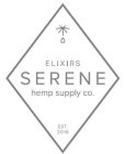 ELIXIRS SERENE HEMP SUPPLY CO. EST. 2018
