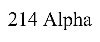 214 ALPHA