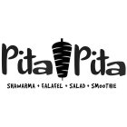 PITA PITA SHAWARMA + FALAFEL + SALAD + SMOOTHIE