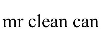 MR CLEAN CAN