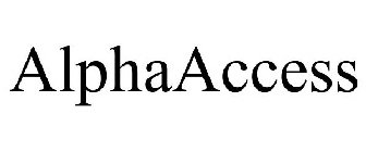 ALPHAACCESS