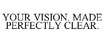 YOUR VISION. MADE PERFECTLY CLEAR.