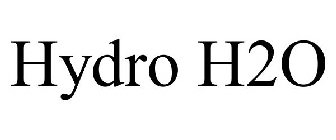 HYDRO H2O
