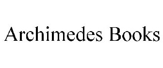 ARCHIMEDES BOOKS