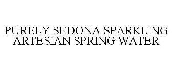 PURELY SEDONA SPARKLING ARTESIAN SPRINGWATER