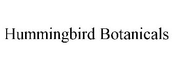 HUMMINGBIRD BOTANICALS
