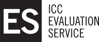 ES ICC EVALUATION SERVICE
