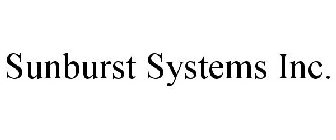 SUNBURST SYSTEMS INC.