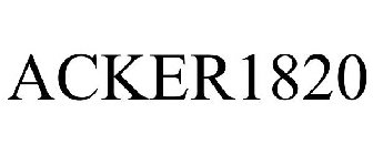 ACKER1820