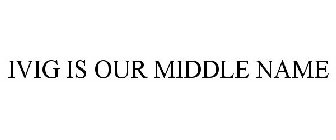 IVIG IS OUR MIDDLE NAME