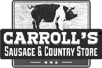 CARROLL'S SAUSAGE & COUNTRY STORE