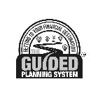 THE GUIDED PLANNING SYSTEM GETTING TO YOUR FINANCIAL DESTINATION