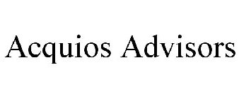 ACQUIOS ADVISORS