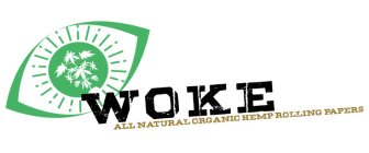 WOKE ALL NATURAL ORGANIC HEMP ROLLING PAPERS