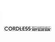 CORDLESS RECHARGEABLE HOT GLUE GUN