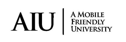 AIU A MOBILE FRIENDLY UNIVERSITY