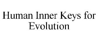 HUMAN INNER KEYS FOR EVOLUTION