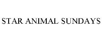 STAR ANIMAL SUNDAYS