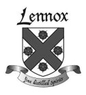 LENNOX FINE DISTILLED SPIRITS