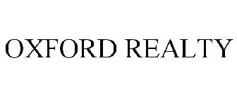 OXFORD REALTY