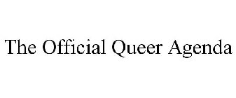 THE OFFICIAL QUEER AGENDA