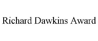 RICHARD DAWKINS AWARD