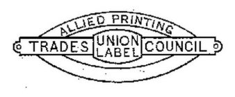 ALLIED PRINTING TRADES COUNCIL UNION LABEL