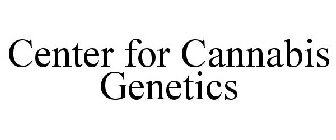 CENTER FOR CANNABIS GENETICS